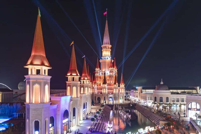 From Alanya, Side, Antalya: The Land of Legends Night Show - The Boat Parade on the river: the moment most families remember