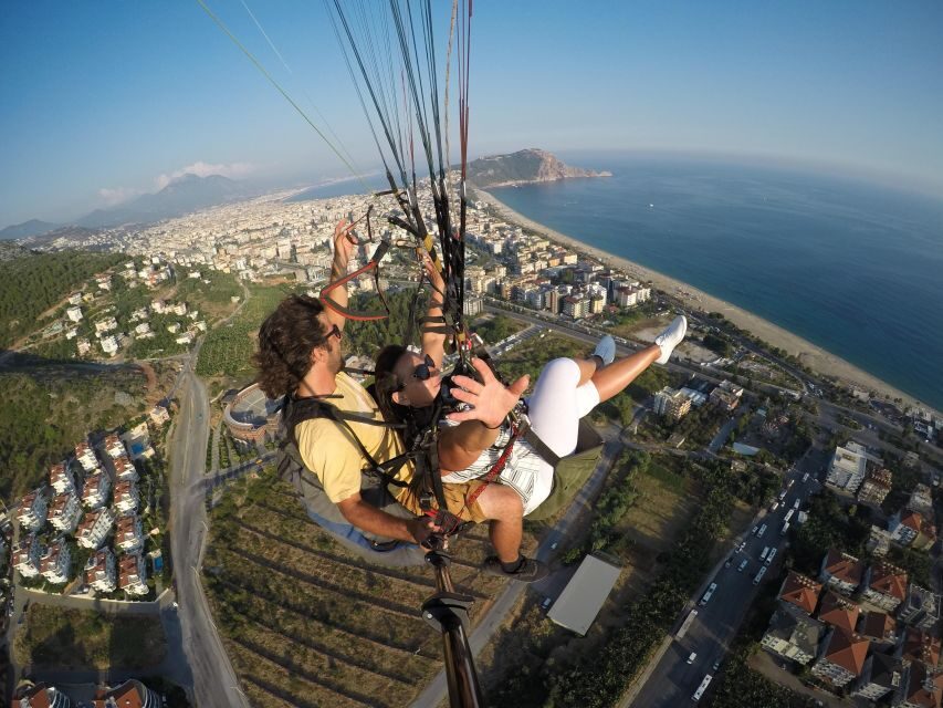 From Alanya: Tandem Paragliding With Transfer and Insurance - English, Russian, German: Getting Clear Instructions Fast