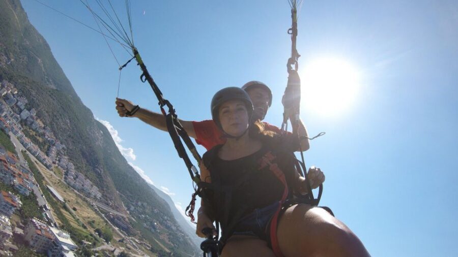 From Alanya: Tandem Paragliding With Transfer and Insurance - Getting There: Off-Road Ride, Van Transfer, and a Viewpoint Pause