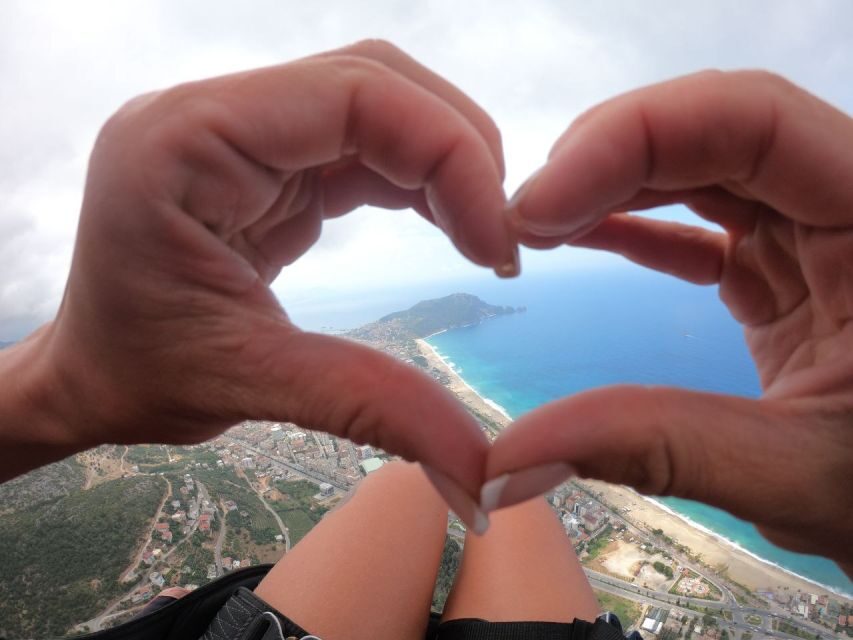 From Antalya/Side: Tandem Paragliding in Alanya - From Side and Antalya to Alanya: the ride can shape your day