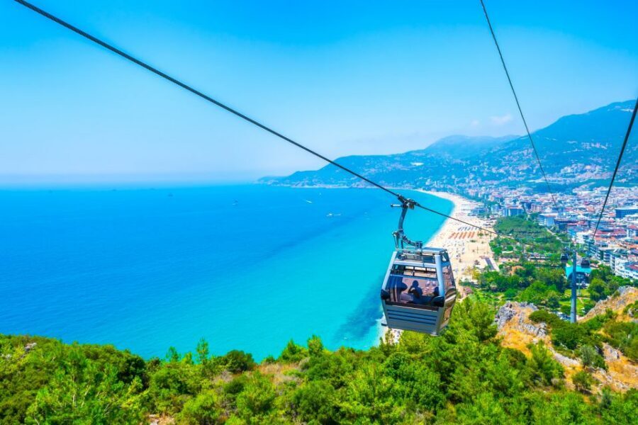 From Side: Alanya Tour with Lunch, Boat Trip, and Cable Car - Kızılkule (Red Tower): the easy start and photo stop