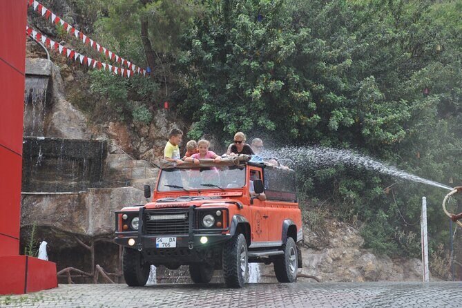 Full-Day Alanya Jeep Safari to Taurus Mountains Guided Tour - Stop 2 at Dimcay: Cave Area Views, Lunch, and Swimming Time