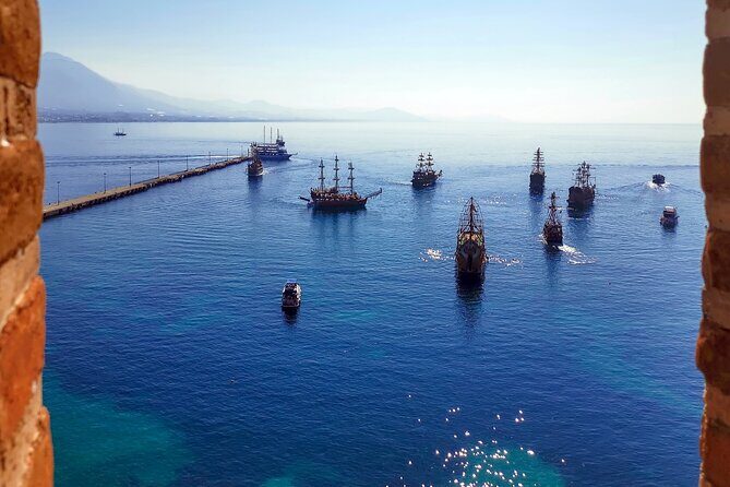 Halal Concept Short Pirate Boat Tour in Alanya - Alanya Shipyard Stop and Cleopatra Beach Swim Breaks