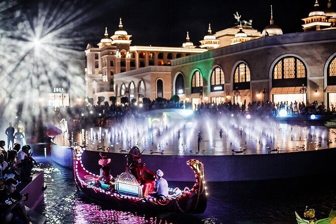 Land of Legends Night Show with transfer from Alanya - Stop 1 at The Land of Legends Shopping Avenue: the heart of the night
