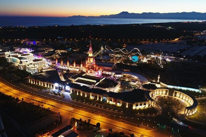 Land of Legends Night Show with transfer from Alanya - Chateau light moments and the musical component