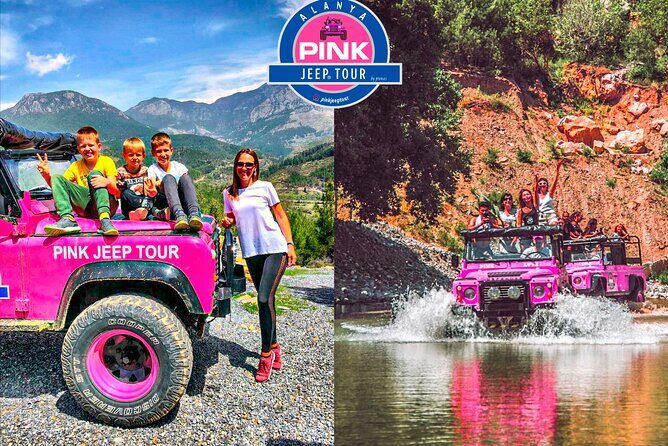 PINK JEEP TOUR - Alanya Jeep Safari - Dim Magarasi Cave: Big Reputation, Simple Time on the Clock