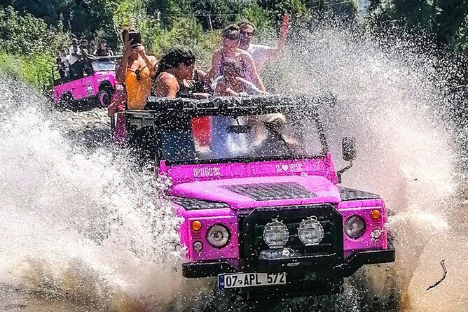 PINK JEEP TOUR - Alanya Jeep Safari - Lunch, Drinks, and Those Photo Up-Sells: How to Keep Control