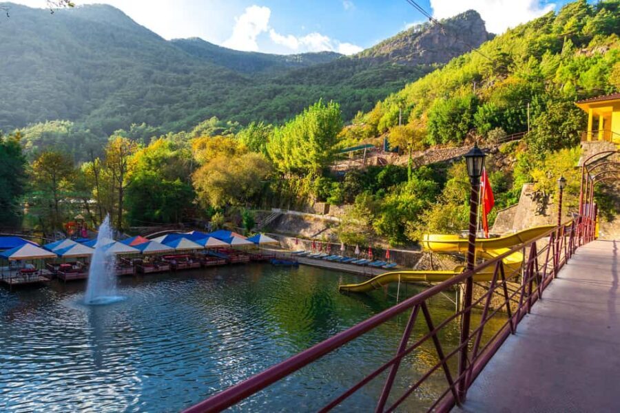 Sapadere Tour with Dimçay Lunch, Cave, Tropical Fruit Garden - Dimçay River lunch at the national park: shaded, local, and actually scenic