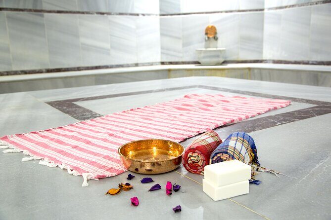 Traditional Turkish Bath & Spa with transfer - Hamam in Alanya - Warm marble hamam peeling with a horsehair kese glove