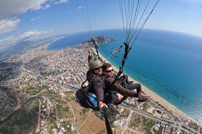 Ulusky Paragliding Alanya - The ride up and the steep launch moment you should mentally prep
